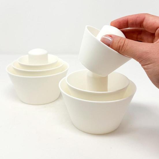 Pottery Rim Cone Shaper Smoother Rounded Rims Shaping Cone 3D Printed Ceramics Pottery Tools Potters Clay Artists Beginners Supplies