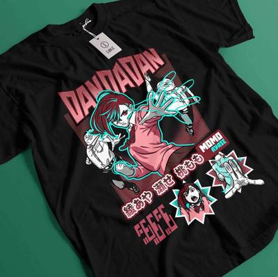 Dan Da Dan T-shirt Okarun Shirt Momo Ayase T-shirt Ken Tee Turbo Jin Aira Seiko