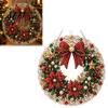 Feiertagsparty-Zubehör Weihnachten DIY Strasssteinmalerei zum Aufhängen, Weihnachtsmann-Kranz Acryl-Anhänger, Perlen Festliche Balkon-Garten-Dekorationen