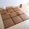 Rieten Zomerse Koelende Vloermat Geweven Tatami Tapijt Nachtkastjes Matten voor Slaapkamer Woonkamer Erker Koffietafel Vloerkleden Decor