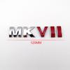 UDXKW1 3D MKVII auto grille Grill Emblem and rear truck Chrome Red Badge Car Sticker for VW Golf MK7