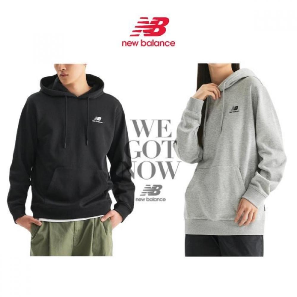 

New Balance Унисекс Essentials Hoodie MELANGE GRAY/100(L)