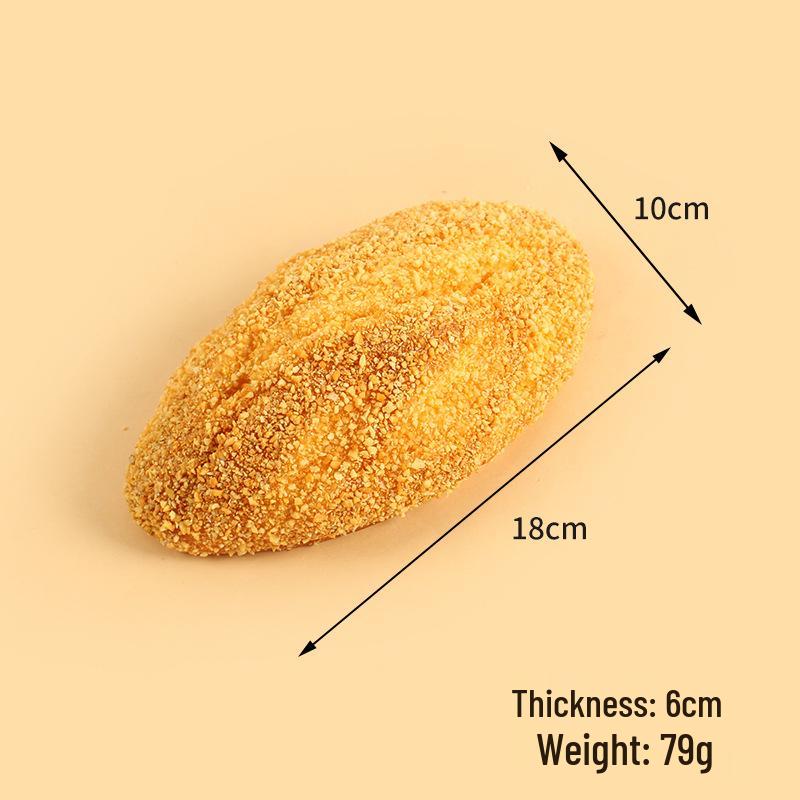 Baguette e Bruco in PU Sintetico, Oggetto di Scena per Esposizione, Decorazione o Servizi Fotografici