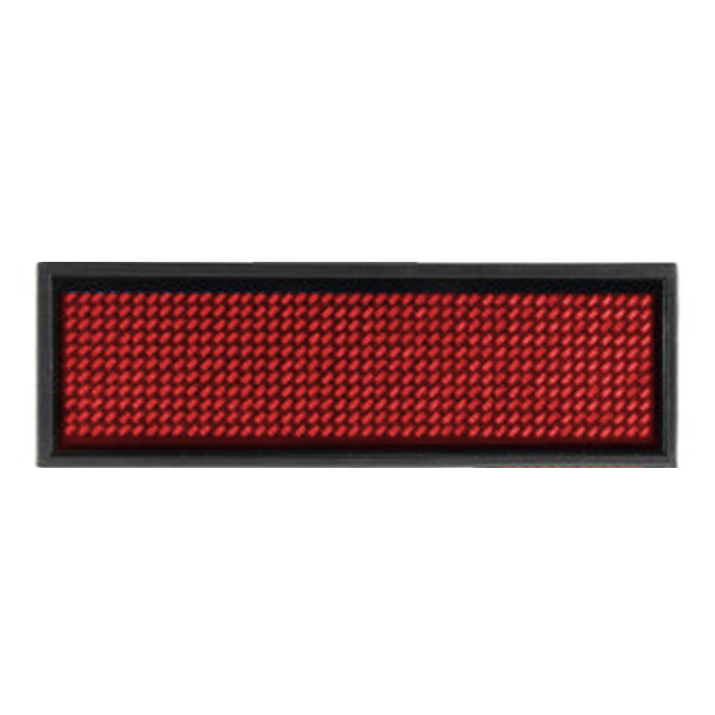 LED Name Tag for Business Rechargeable LED Card Screen for Bar Hotel Party Supermarket School and Restaurant 4 Colors