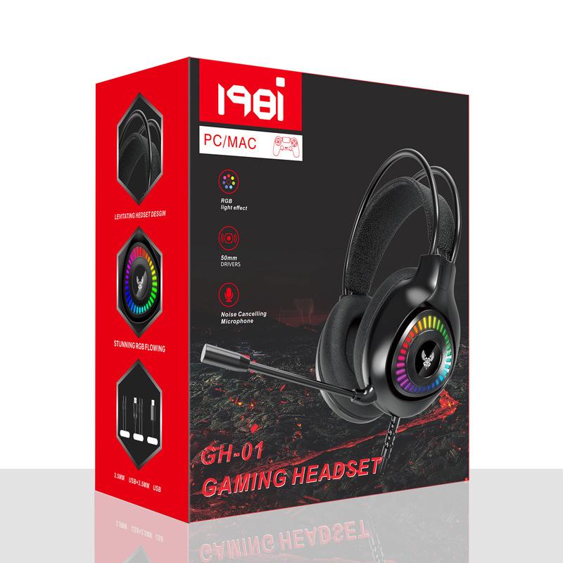 Best-Selling Over-Ear Gaming Headset with Microphone for E-sports and PUBG on Desktop & Laptop.