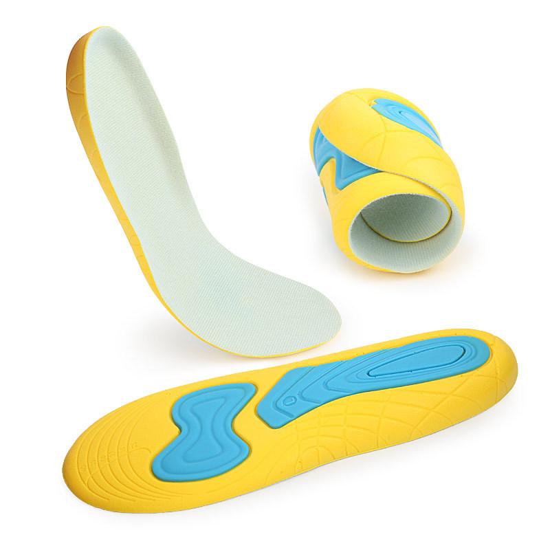 Super Soft Sports Insole Breathable Sweat-absorbing Basketball Shock Absorption Thickened Elastic Running Soft Summer Military Training Insole