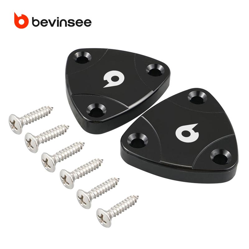 BEVEE Aluminum Sun Visor Replacement Plates for Chevy Camaro 1993-2002, for Pontiac Firebird 1993-2002