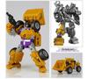 Devastator King Kong Robot Engineering Vehicle Action Figure - Six-In-One Model for Kids