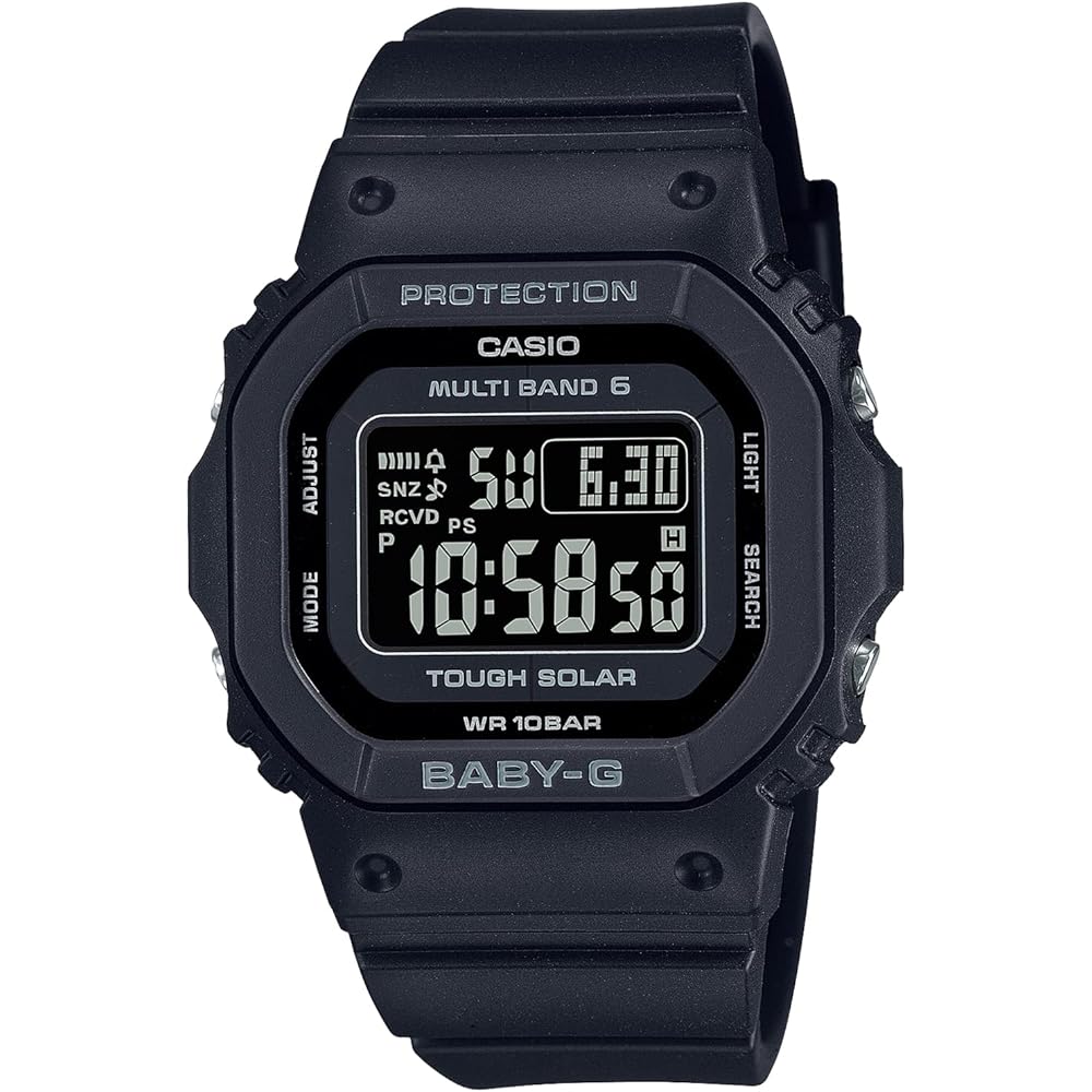 Casio Baby-G BGD-5650-1CJF Women s All Black Radio Solar Watch