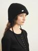 ETDEMAIN Soft Knit Strap Beanie Hat - Black