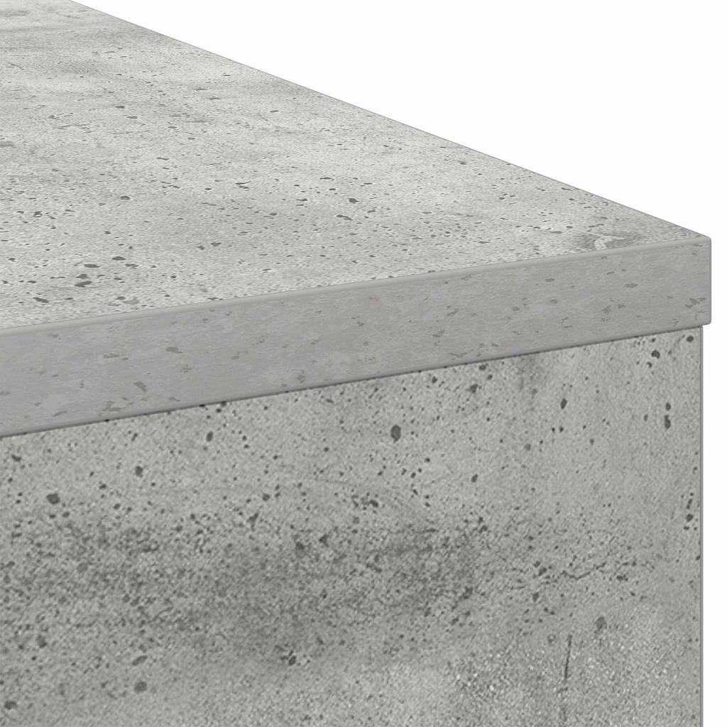 Desk Concrete Grey 100 x 40 x 75 cm Particleboard