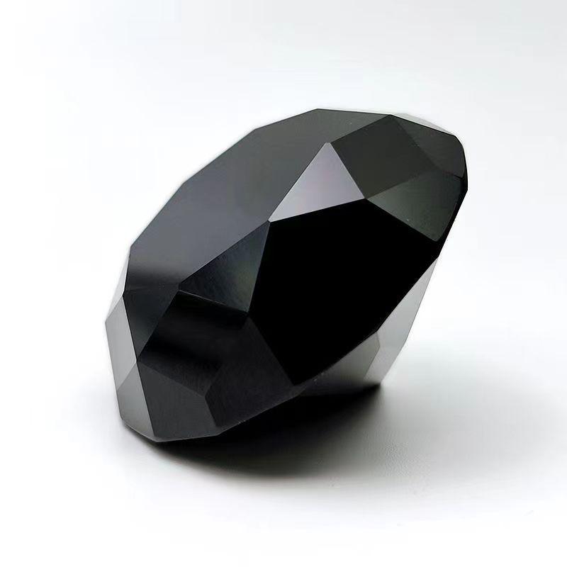 White Crystal Diamond Glass Ornaments for Home Decor and Wedding Gifts