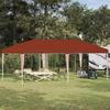 Pop Up Party Tent 575 X 290 X 245 Cm Terracotta