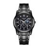 Relógio Masculino Automático Completo Luminoso À Prova D'água Calendário Pulseira de Aço