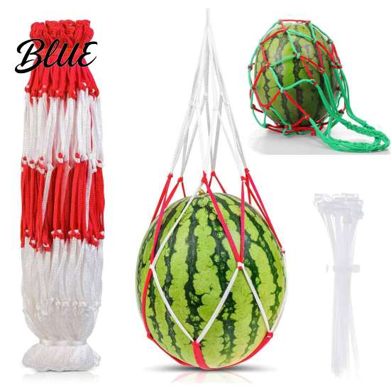 Cantaloupe Support Sling 10Pcs Watermelon Nets Weatherproof Reusable Melon Holder Net Mesh Fruit Hammocks for Cucumber Vegetables Garden Plant
