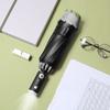 Tri-fold Automatic Reverse Umbrella, Hemming Reflective LED Umbrella Can Be Added