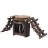 Wooden Hamster Ladder Platform Safe Non Toxic Sturdy Durable Convenient Hamster Houses