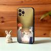 Night S-Sakuras Big Operation Phone Case For iPhone17,16,15,14,13,12Plus,Pro Max,XS,5G Soft Silicone Black Cover