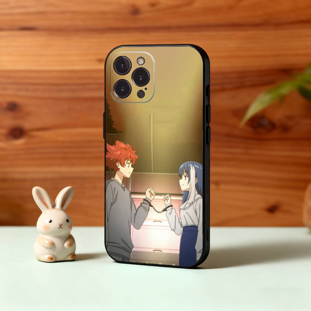 Night S-Sakuras Big Operation Phone Case For iPhone17,16,15,14,13,12Plus,Pro Max,XS,5G Soft Silicone Black Cover