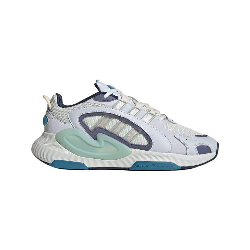 adidas Hi-Tail 2.0 Non-slip Lightweight Mid-Top Casual Running Shoes Unisex Jade White Sneakers JI4348