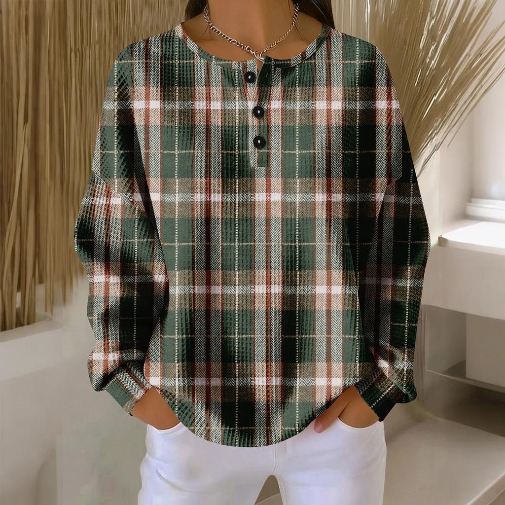 Dámské ležérní košile s dlouhým rukávem, topy na knoflíky s výstřihem do V, volný úplet, podzimní oblíbené pro ženy