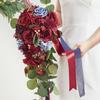 Simulation Water Drop Shaped Bridal Bouquet European Wedding Photo Props Wedding Fake Bouquet