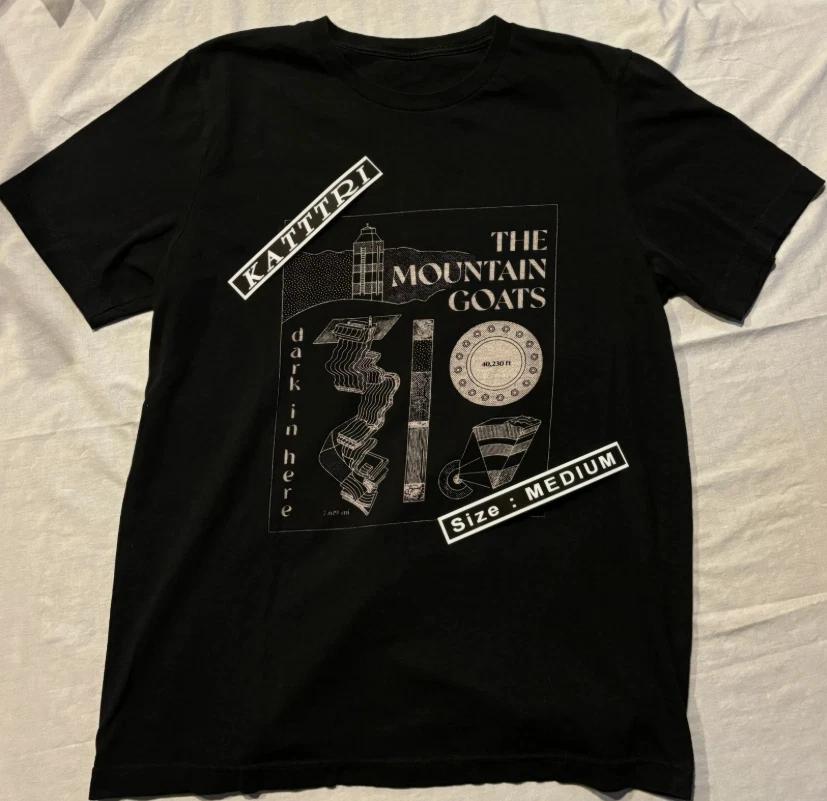 The Mountain Goats Dark In Here Band Cotton T-Shirt All Sizes L