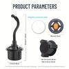 Supporto per Telefono Magnetico Universale per Portabicchieri Auto Supporto Stand per IPhone 16/15/14/13 12 Pro Plus Max 4-7" Cellulari Smartphone GPS