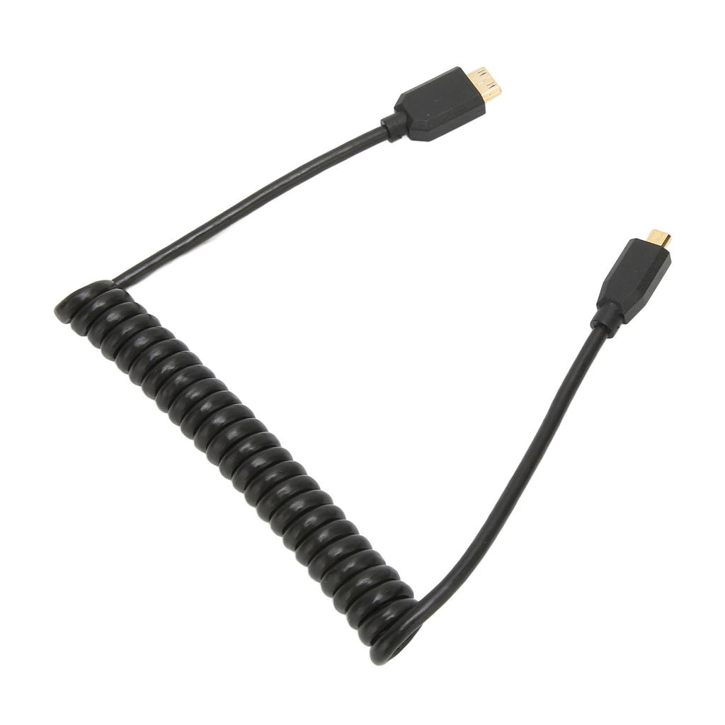 Micro To Mini HD Multimedia Interface Cable 8K HD HD Multimedia Interface Cord for TV Monitors Projectors
