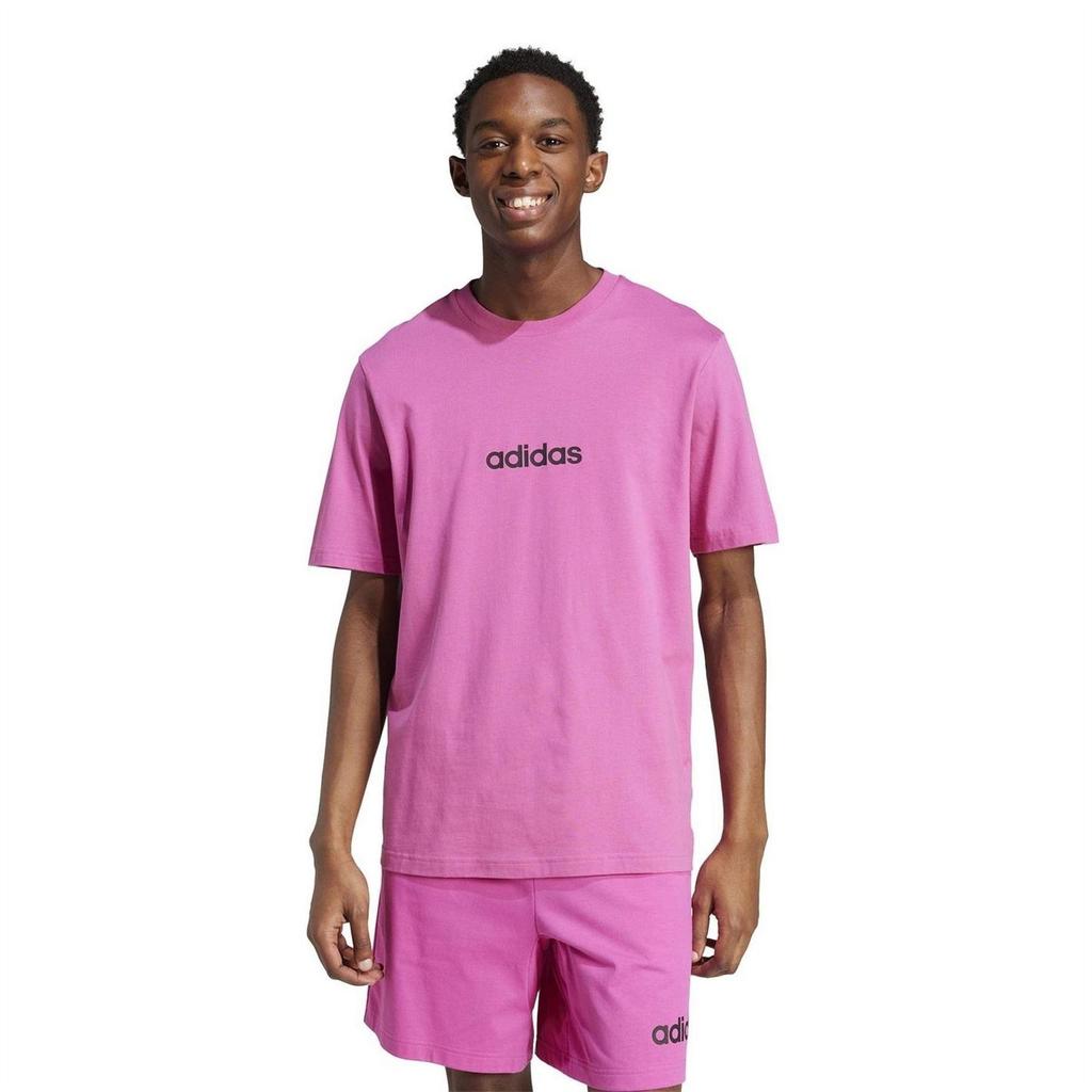 Adidas Mens Logo Cotton T-Shirt