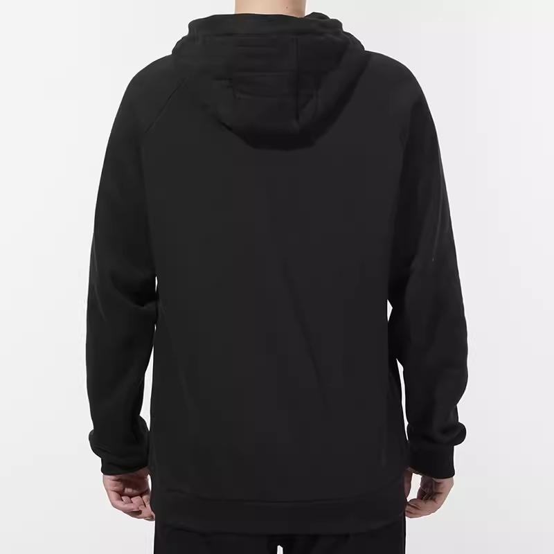 Adidas Manchester United Gesticktes Logo Fußball Hoodie Herren Oberteile Schwarz GR3909