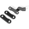 MOTO4U Footrest Cover Passenger Footpeg Removal Delete Kit Footrest Removal Plate Set Pillion for MT09 FZ09 2014-2017