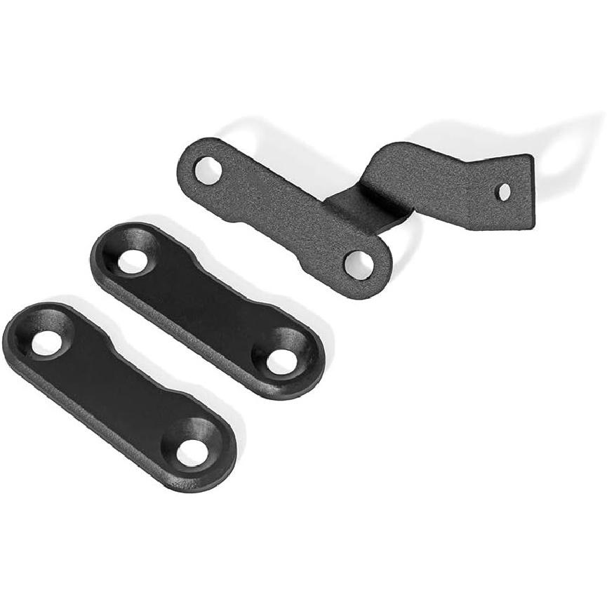 MOTO4U Footrest Cover Passenger Footpeg Removal Delete Kit Footrest Removal Plate Set Pillion for MT09 FZ09 2014-2017