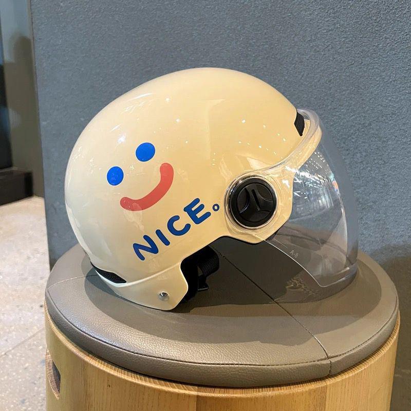 Electric Bicycle & Motorcycle Helmet: Personalized Cartoon Summer Sun Protection for Men & Women