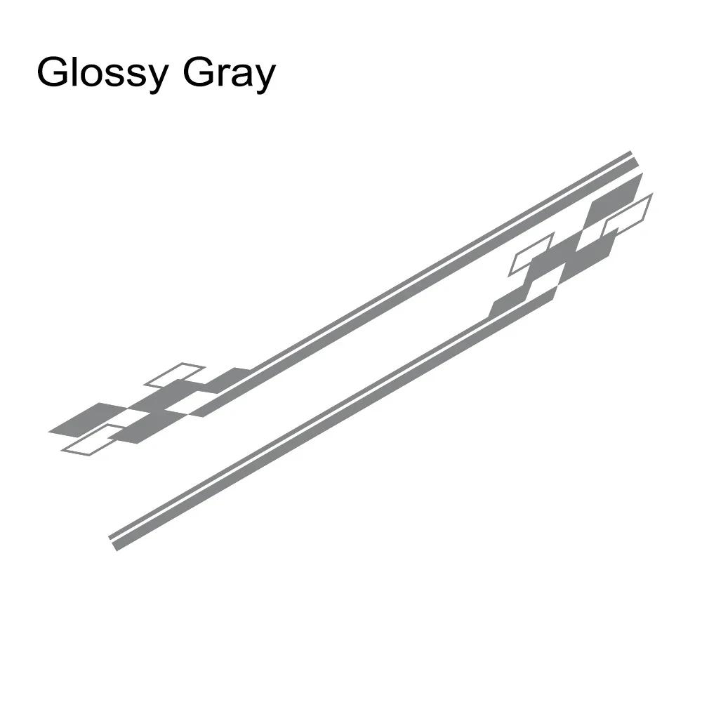 Car Door Side Skirt Vinyl Stickers For Ford Fiesta MK6 MK7 Mk8 6 7 ST Auto Line Graphic Decoration Decal Tuning Accessories