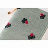 Hobonichi Techo Weeks Mina Berry (weekly planner) cover, Perhonen/Light (Green)