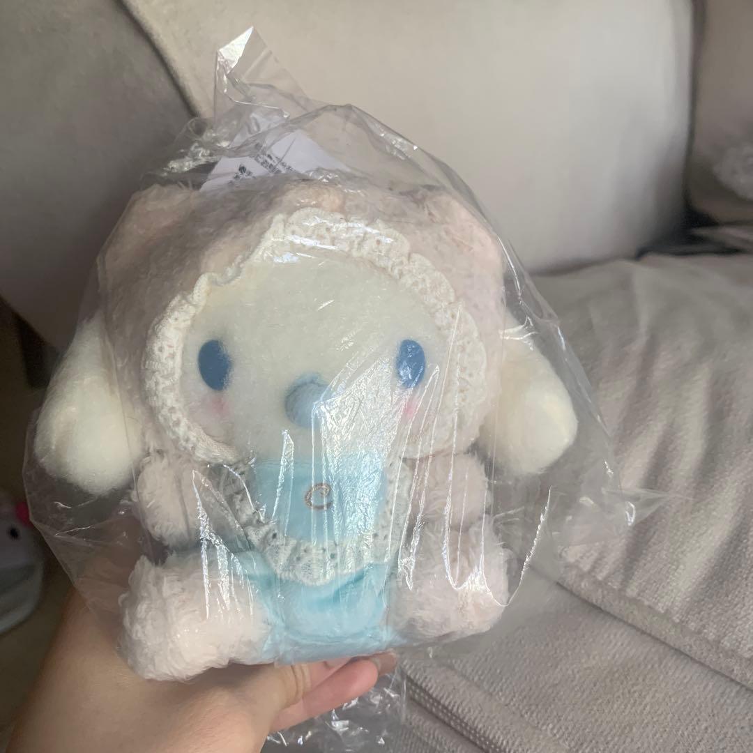 Sanrio Latekuma Baby Series Mascot Holder Cinnamoroll