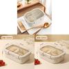 Wheat Straw Lunch Box With Soup Bowl For Office Workers And Students Packaged Food Storage