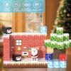 2Cm Magnetic Square Mosaic Magnet Building Block Christmas Farm Ice And Snow Building Scene Children'S Educational Toys