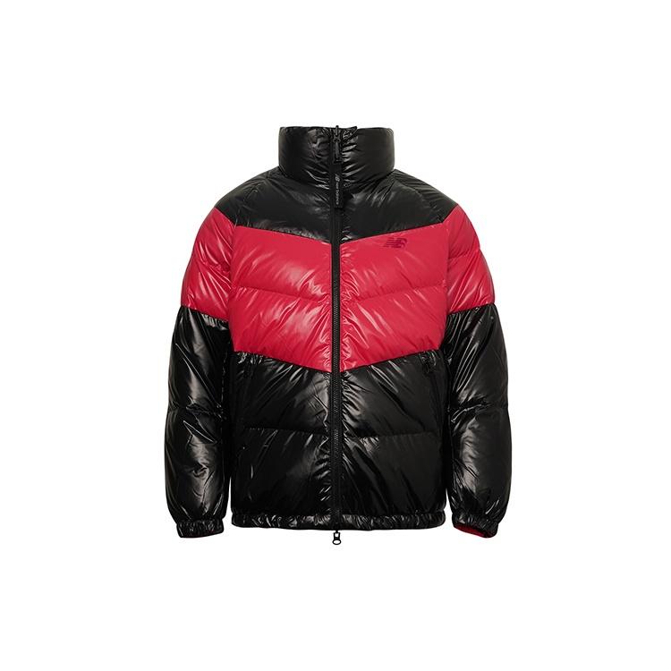 New Balance Reversible Puffer Coat Asia Sizing Black Red Unisex NP943013-RD L
