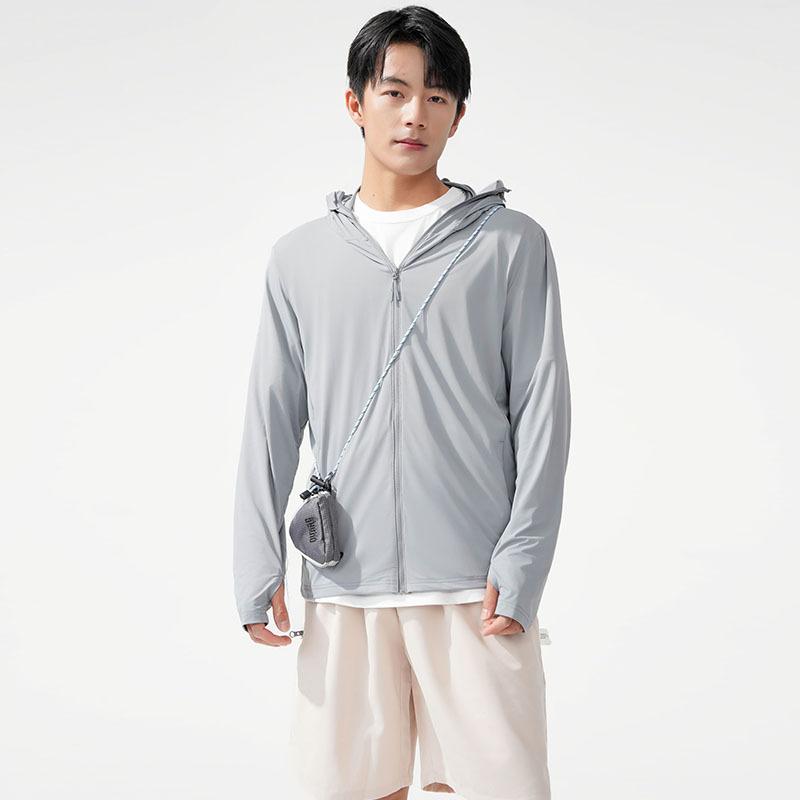 Upf10 + Ice Silk Sunscreen Clothing Women's 1011 New Summer Light and Thin Sunscreen Clothing Men's UV-proof Breathable Jacket