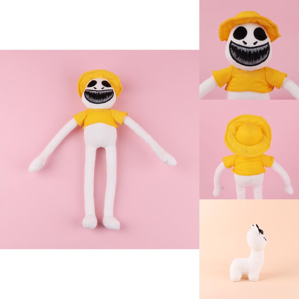 Unique Zoonomaly Plush Animal Park Zoo Guard Soft Toy Doll Short Plush Cartoon Character Other Pp Cotton Custom White Yellow 48*7*40cm