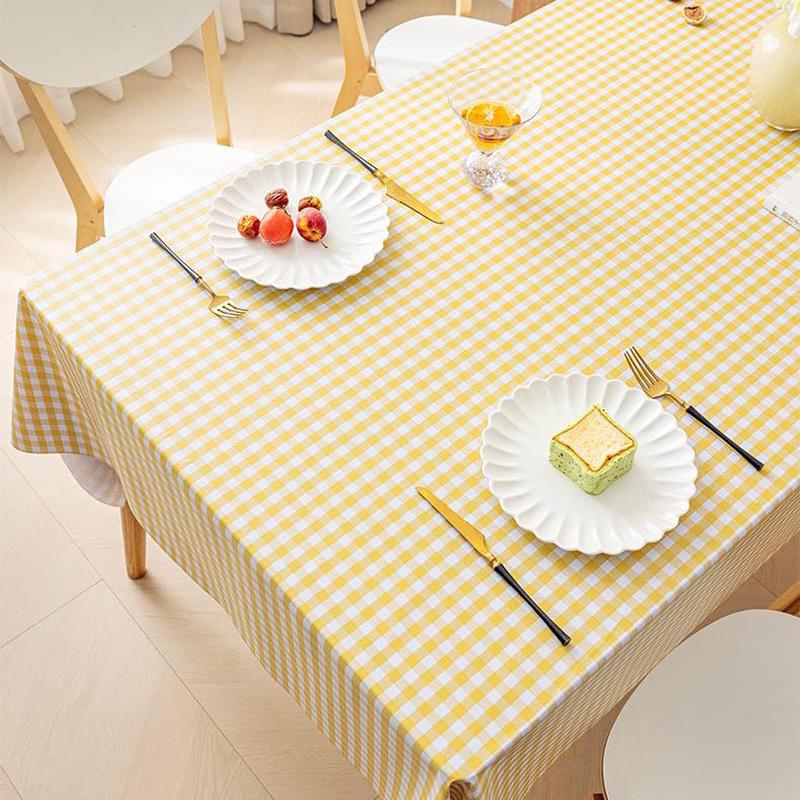 Penguin Tuan Tuan Cream Style Rectangular PVC Tablecloth