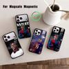 L-Lamine Y-Yamal Pouzdro na telefon Pro iPhone17,16,15,14,13,12,11 Plus,Pro Magnetické Pro Magsafe Bezdrátové nabíjení