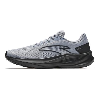 Rebound Abrasion Resistant Lightweight Slip Resistant Running Shoes Men's Gray Black 912625505-2