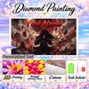 Personalized Madara Uchiha Diamond Art Custom Name 5D Diamond Painting Full Drill DIY Craft