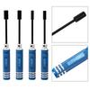 Hex Nut Driver Socket Screwdriver Set 4Pcs 4mm 5 5mm 7mm 8mm for RC Model Helicopter Airplane Car Boat Maintenance Tool Kit