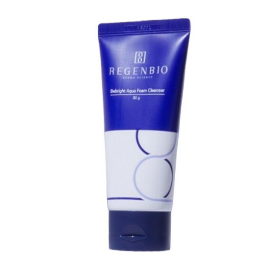 Regen Bio V-Bright Aqua Foam Cleanser – Brightening & Hydrating Facial Cleanser (80g) Aqua Foam Cleanse