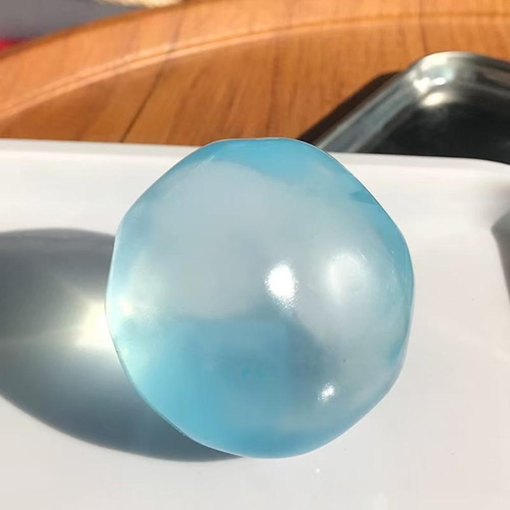 Stress Relief Coconut Oil Stress Ball Shapeable Decompression Pinch Toy  For Kids Adults