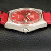 VINTAGE SEIKO 5 AUTOMATIC 6309A JAPAN MENS RED COLOR DIAL WATCH A701454-5 R206b-a701454